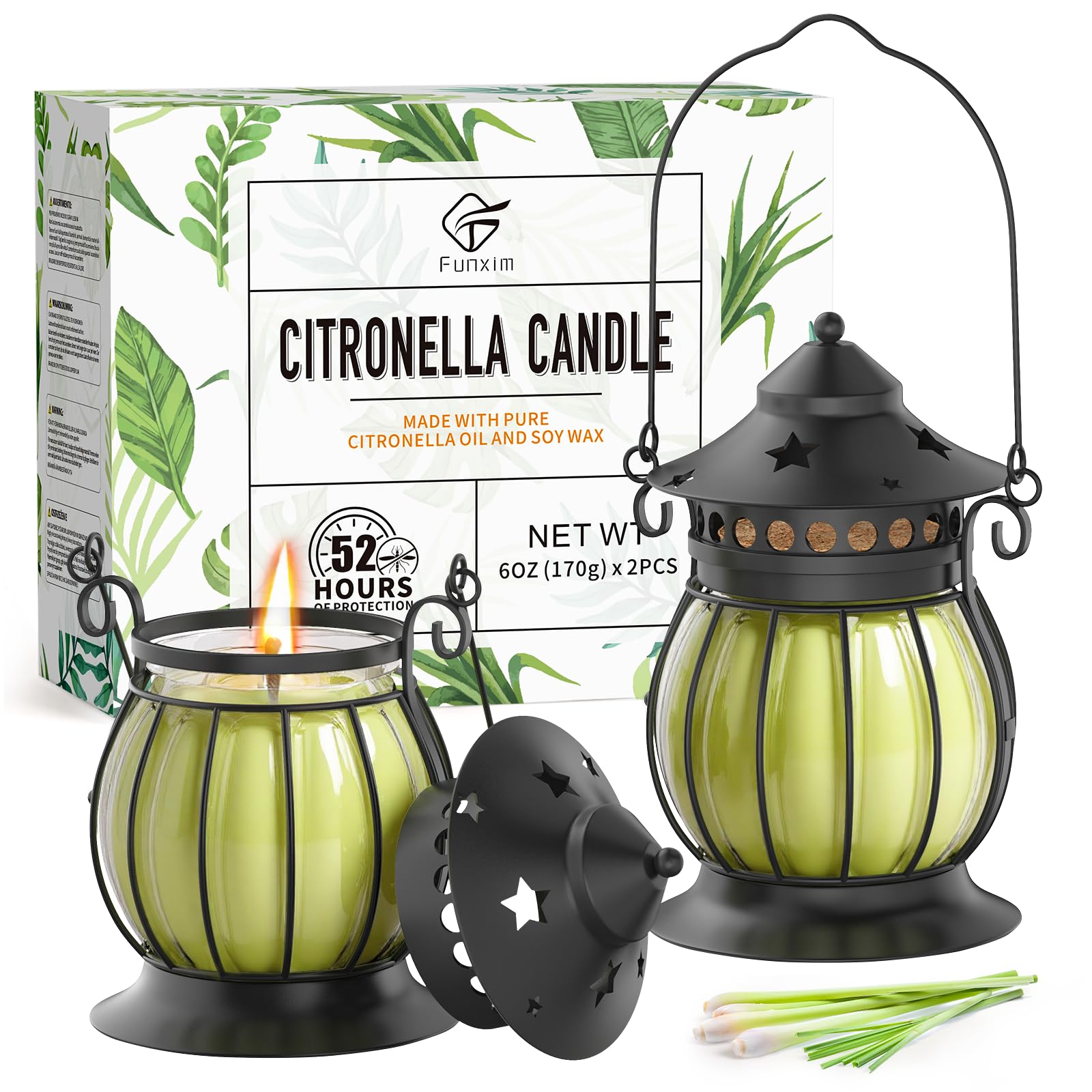Scented Beige Candle