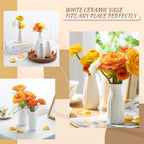 Boho Ceramic Vase Set — Set of 10 - View 5