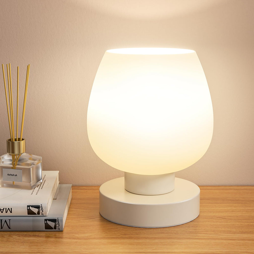 Dimmable Pink Bedside Lamp