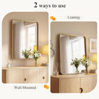 Framed Luxe Black Wall Mirror — 40" - View 6
