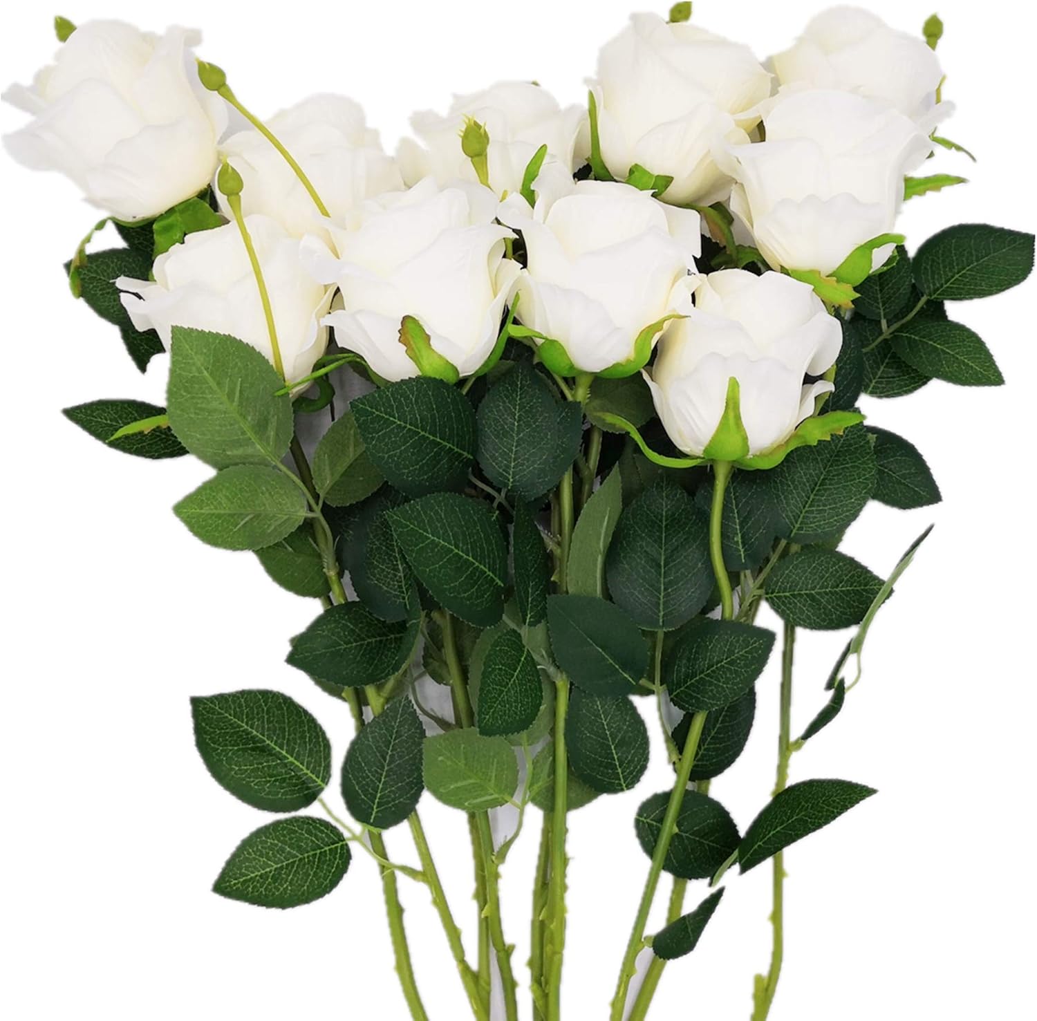 Blue Artificial Plant — Off White