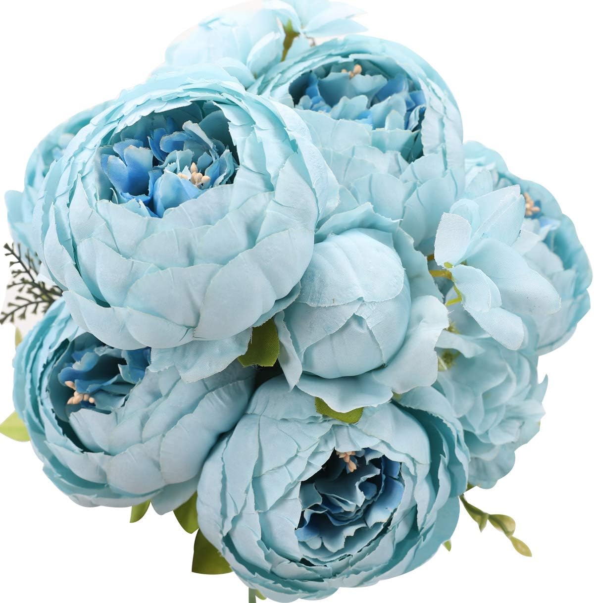 Vintage Black Artificial Plant — Set of 1 — Spring Blue