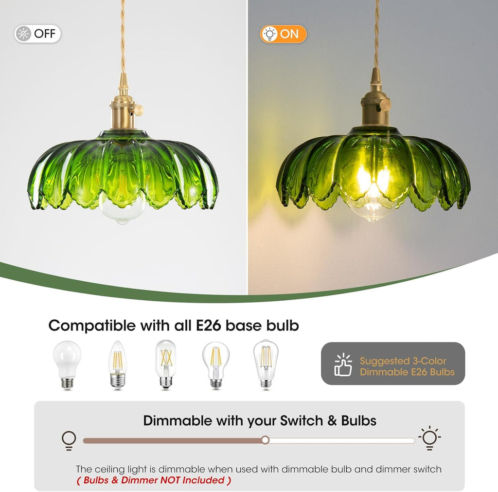 Brown Pendant Light - View 5