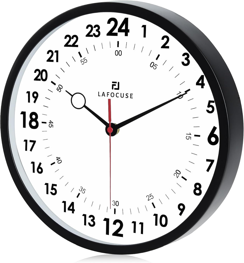 Battery Operated Modern Wall Clock — 12" - View 6