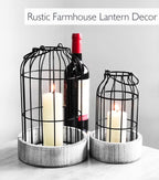 Farmhouse Metal Candle - View 7