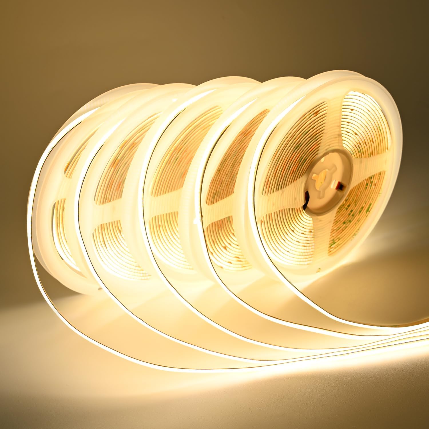 Dimmable Beige LED Strip Lights — 5Pack Natural White 4000K