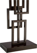 Linen Modern Gold Table Lamp — 2" - View 5