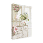 Wrapped Canvas Farmhouse Fabric Canvas Wall Art — 24"