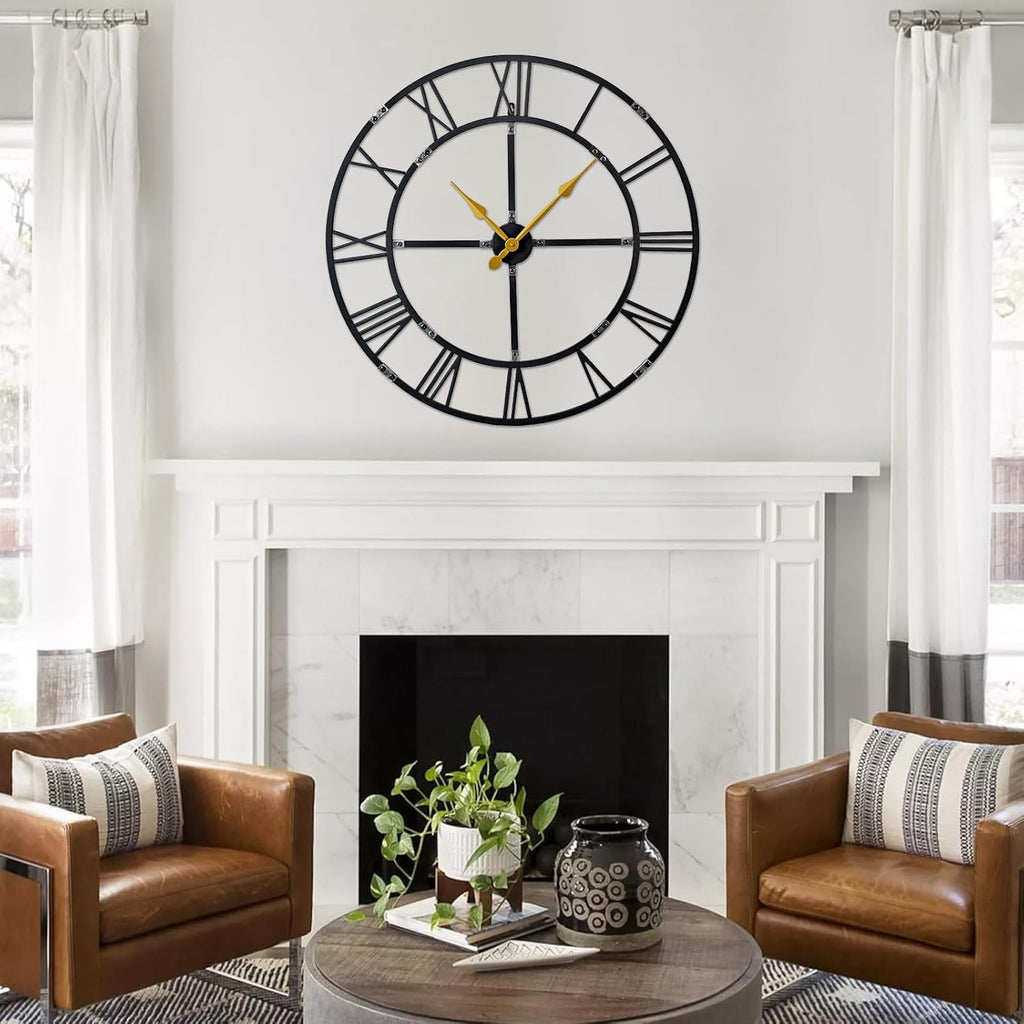 Oversized Farmhouse Black Wall Art — 32" - View 3