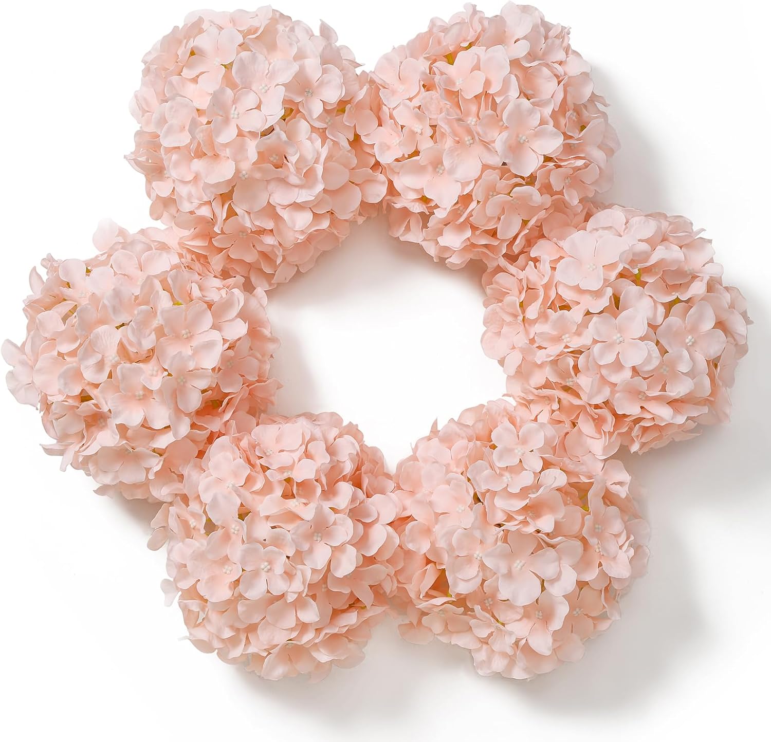 Beige Artificial Flowers — Set of 6 — Blush