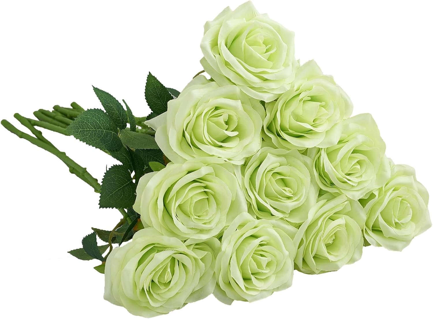 Beige Artificial Plant — Pale Green