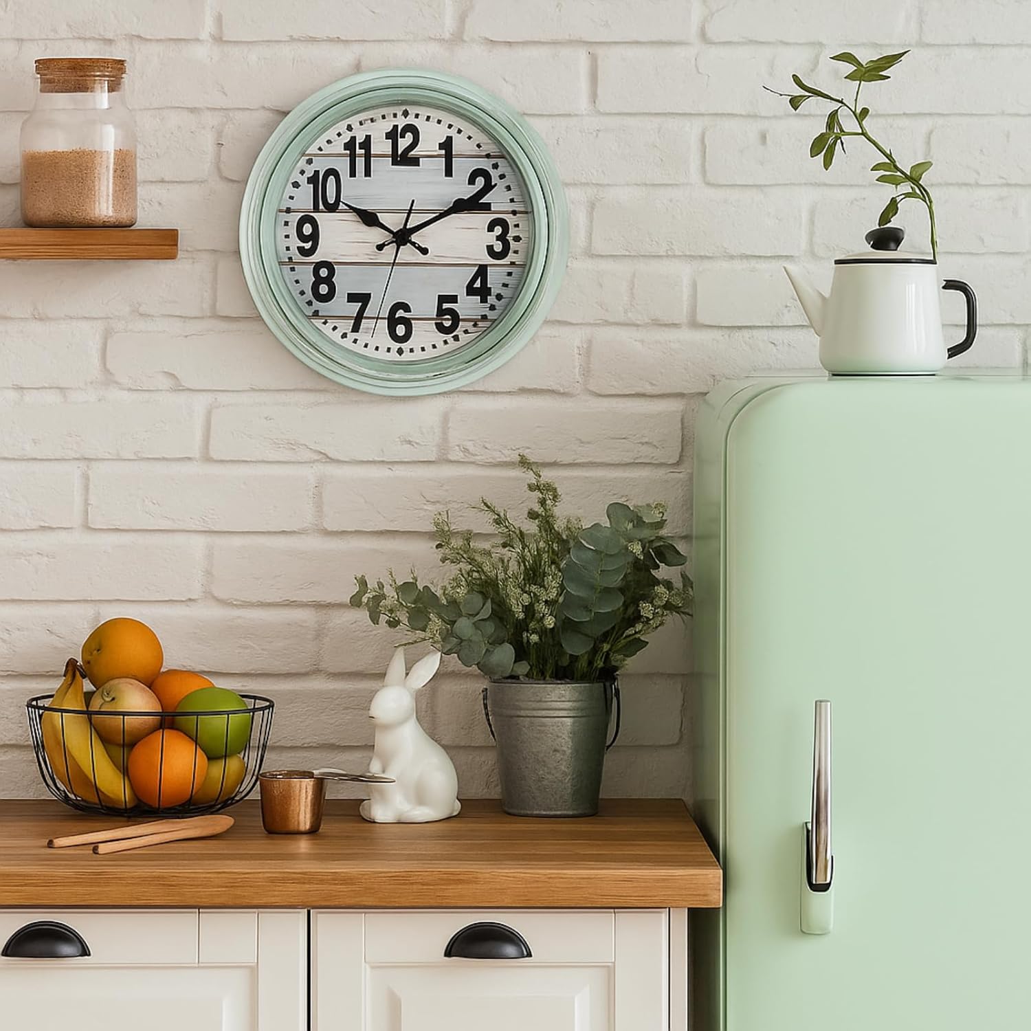 Battery Operated Farmhouse Wall Decor — 12" - View 6