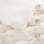 Beige Throw Pillow — 50" - View 5