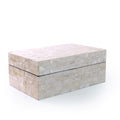 Rectangular Wood Storage Basket