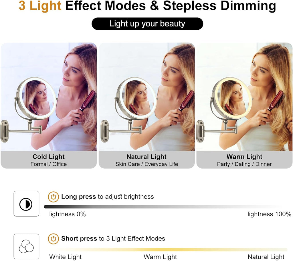 Rechargeable Black Mirror — 9" - View 5
