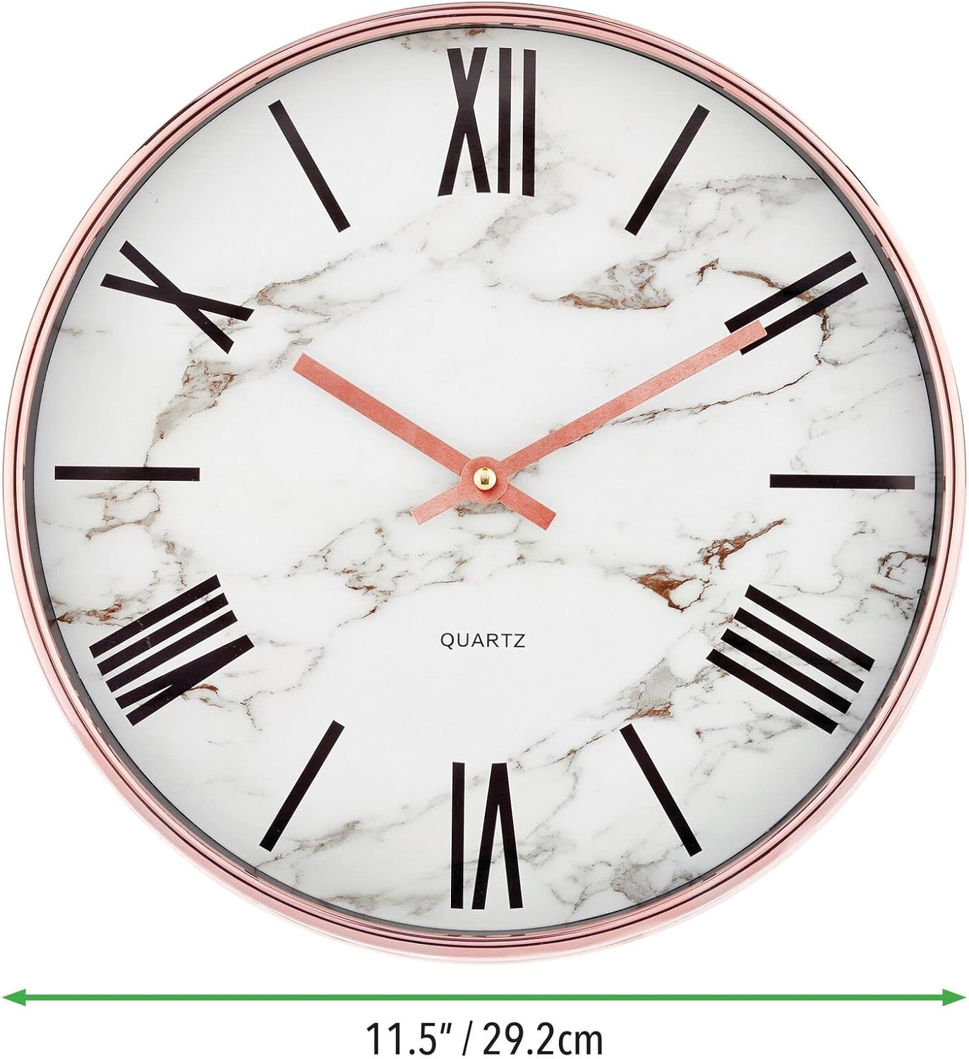 Luxe Glass Wall Clock — 5" - View 4