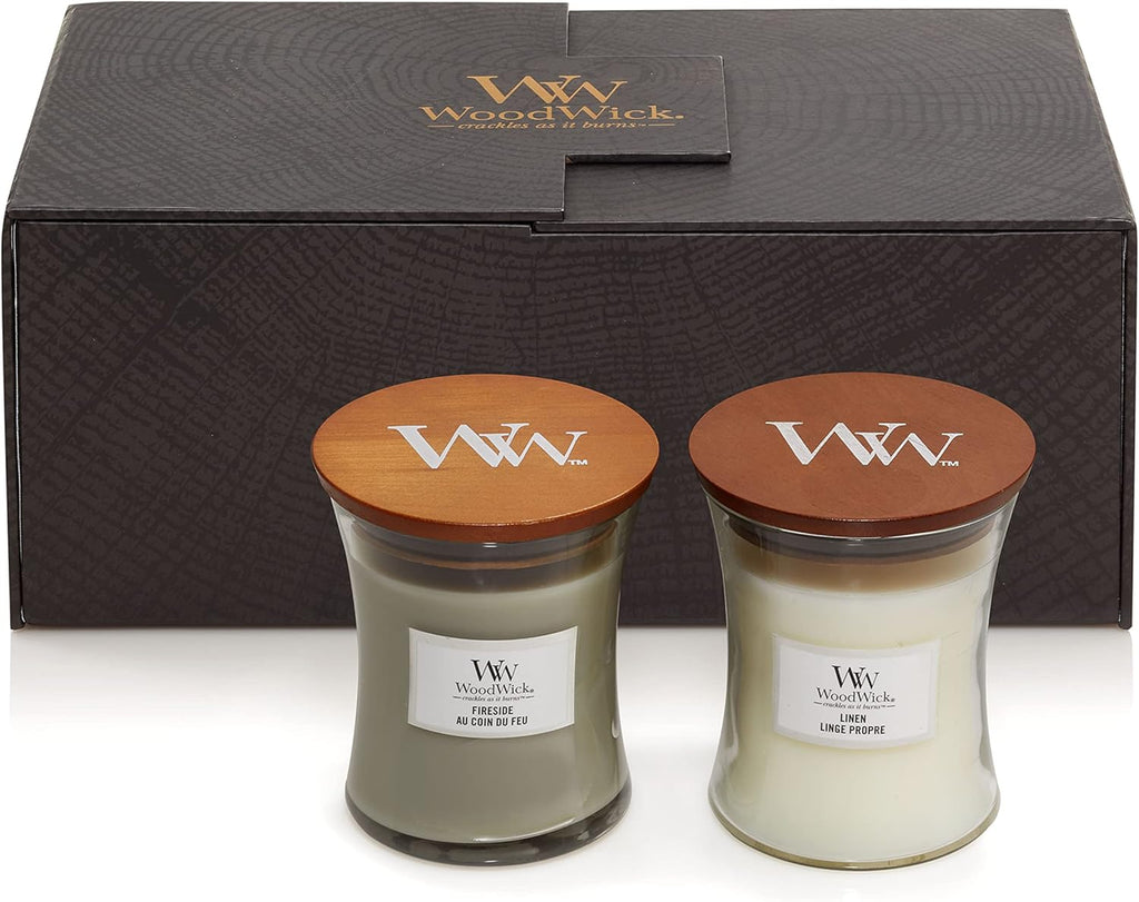 Linen Wood Scented Candle - View 9