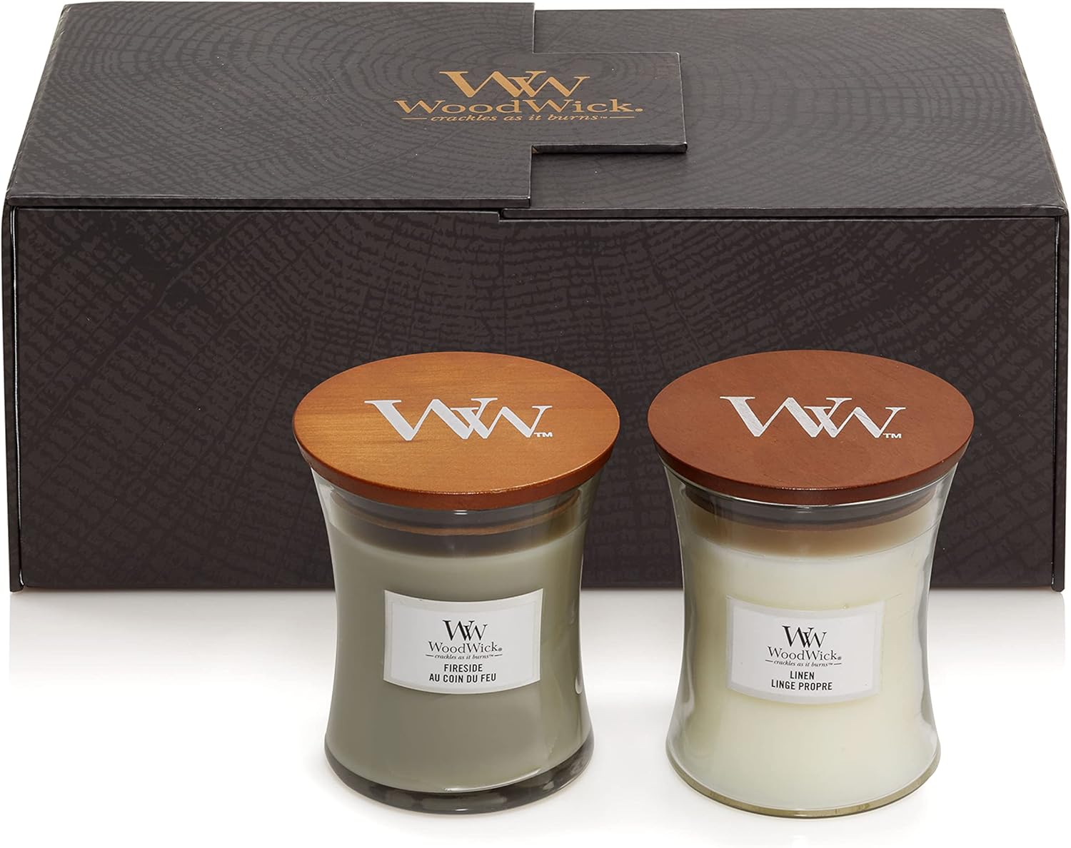 Linen Wood Scented Candle - View 9