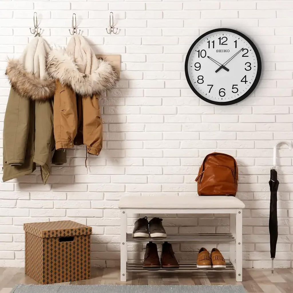 Black Wall Clock — 29" - View 4
