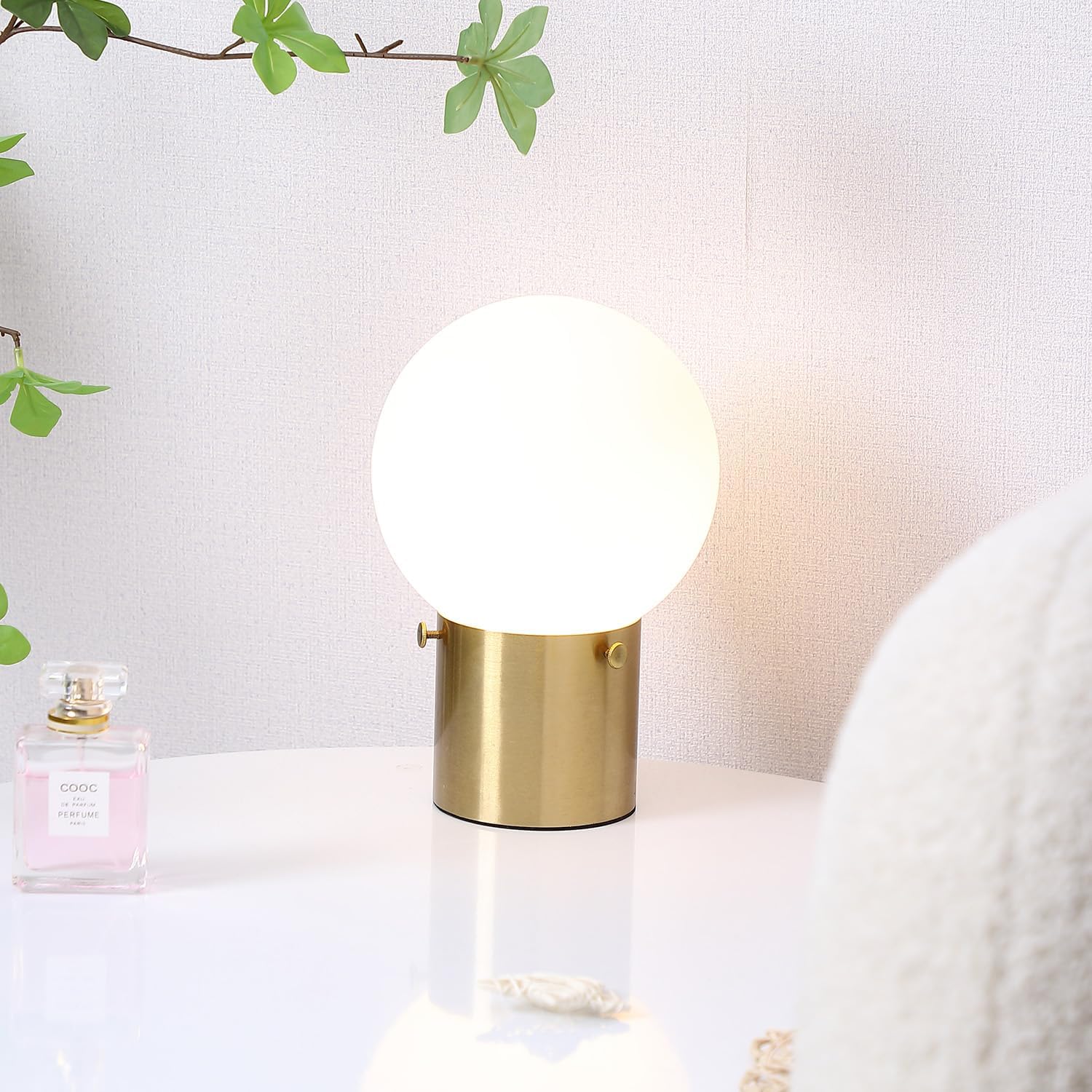 Luxe Black Bedside Lamp - View 8
