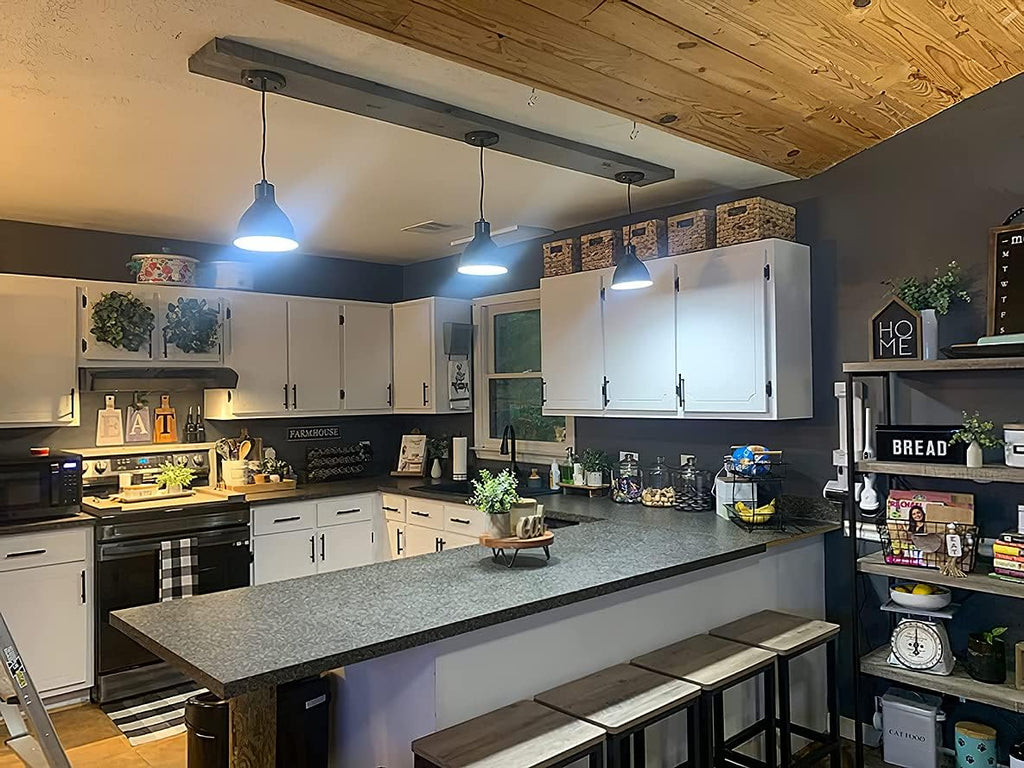 Black Pendant Light - View 7