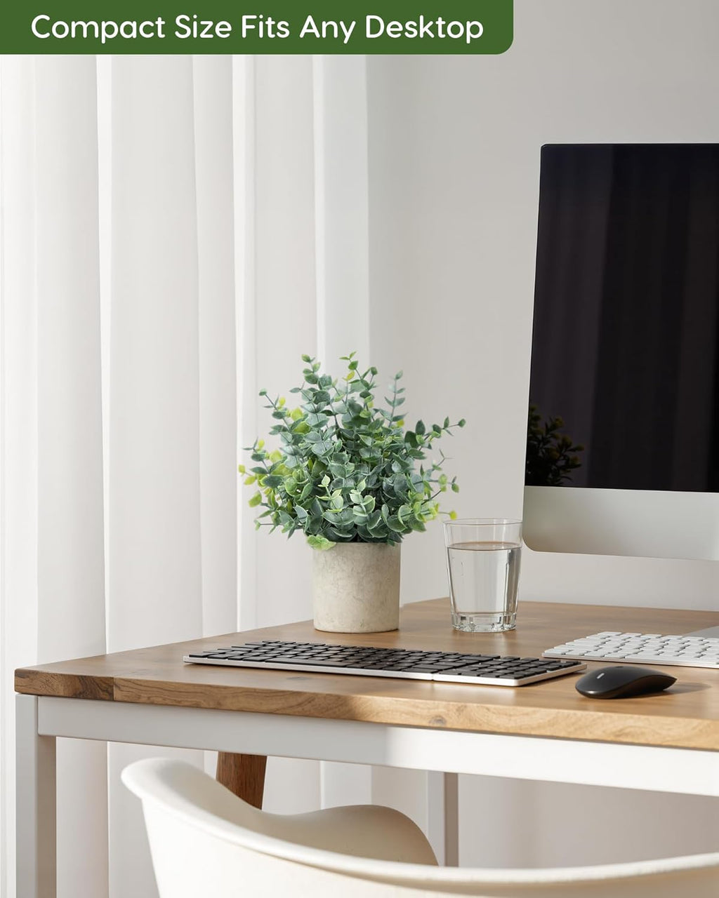 Farmhouse Black Artificial Plant - View 5