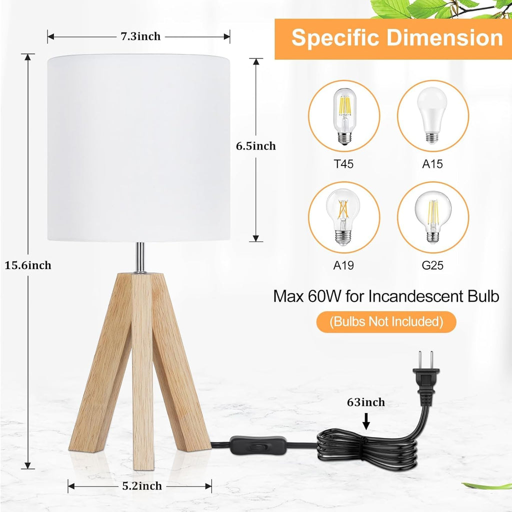 Boho Beige Desk Lamp - View 4