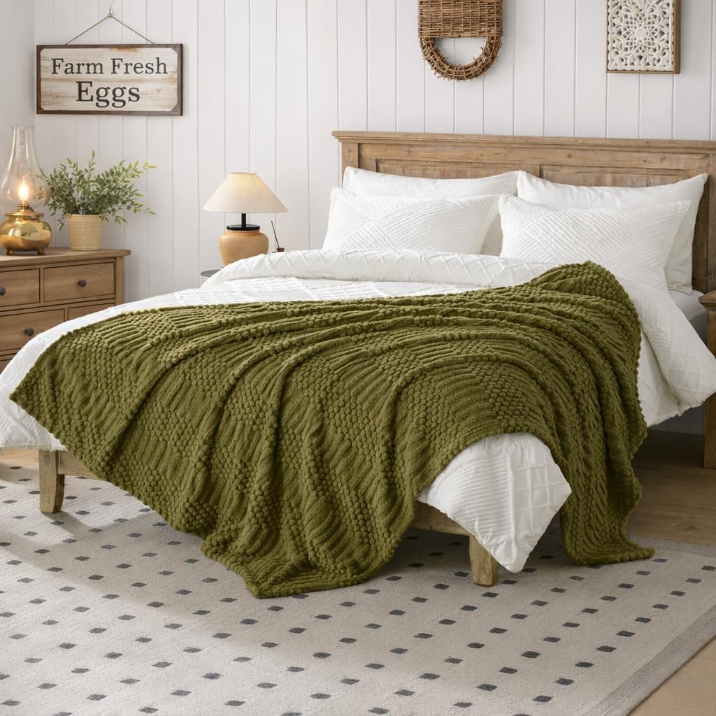 Beige Throw Pillow — 70" - View 3