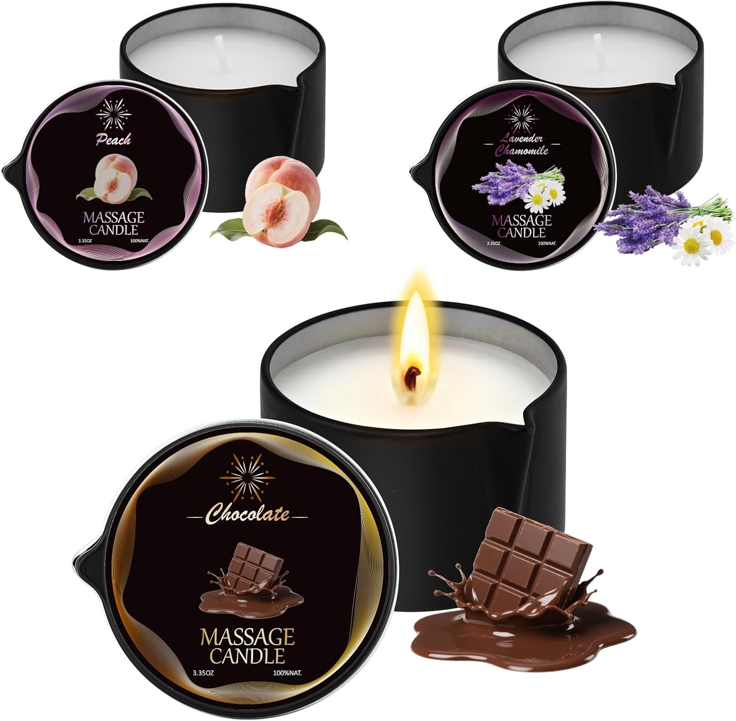 Soy Wax Candle — Style D