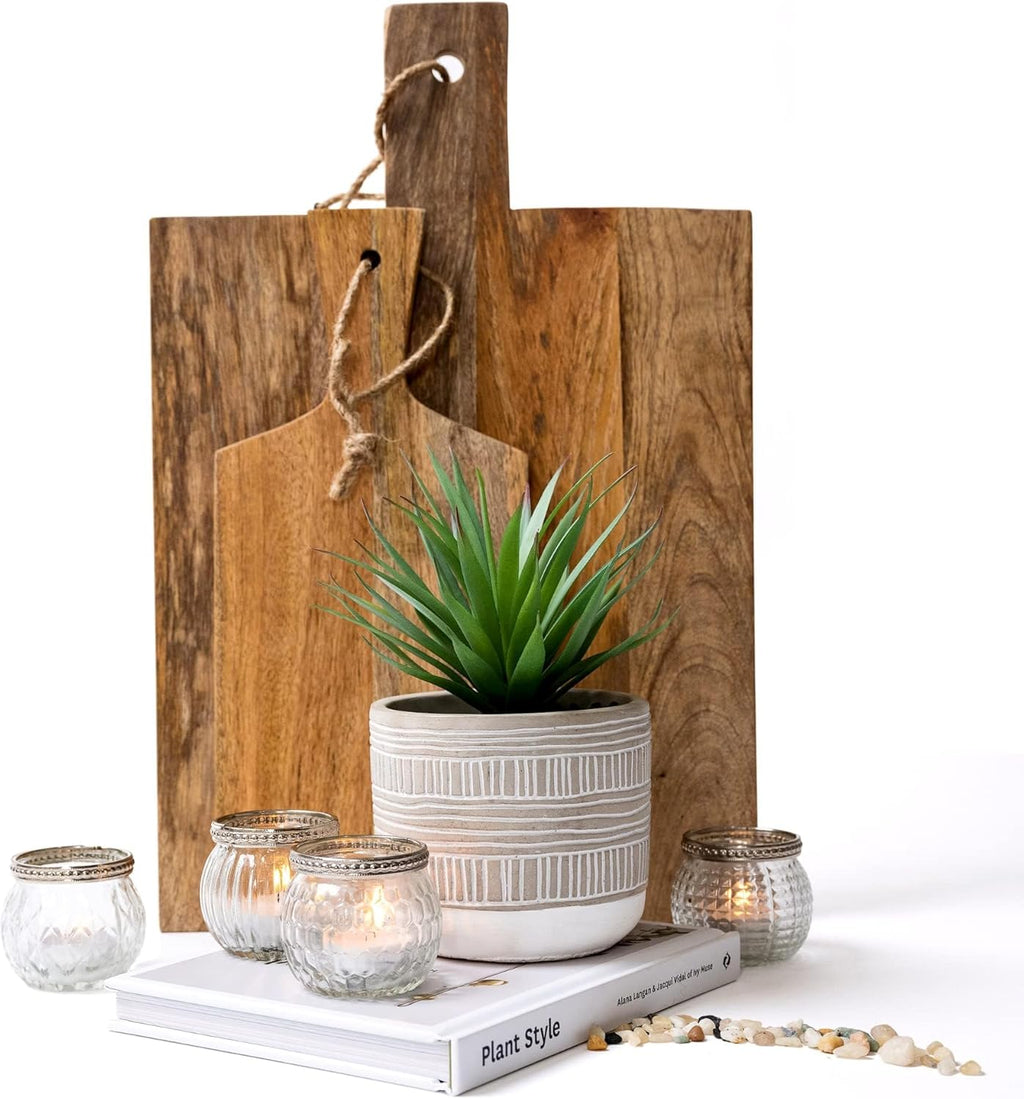 Farmhouse Faux Plant — 8" - View 7