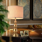 Luxe Black Table Lamp — 24.4" - View 4