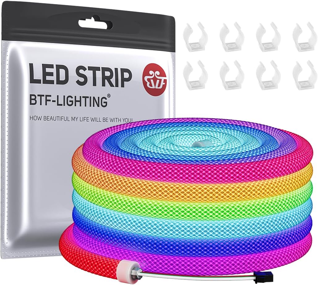 USB Metal LED Strip Light — 13.12FT-Only Neon Light