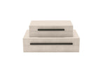 Modern Beige Storage Basket — Set of 2