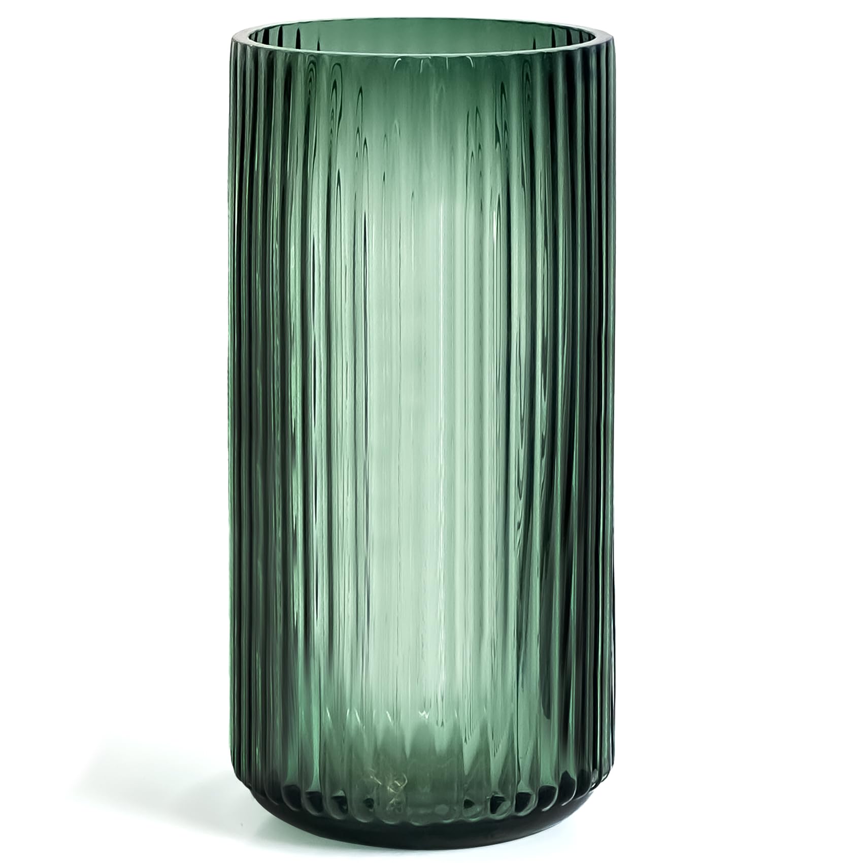 Modern Brown Flower Vase — 7.5"