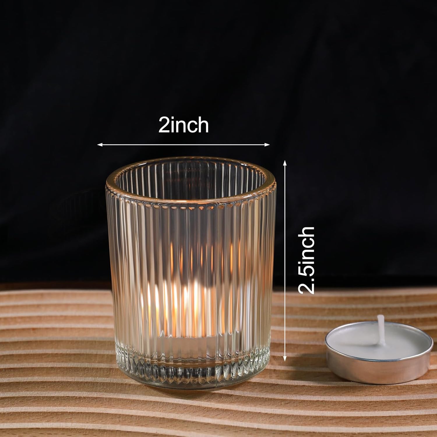 Orange Candle - View 3