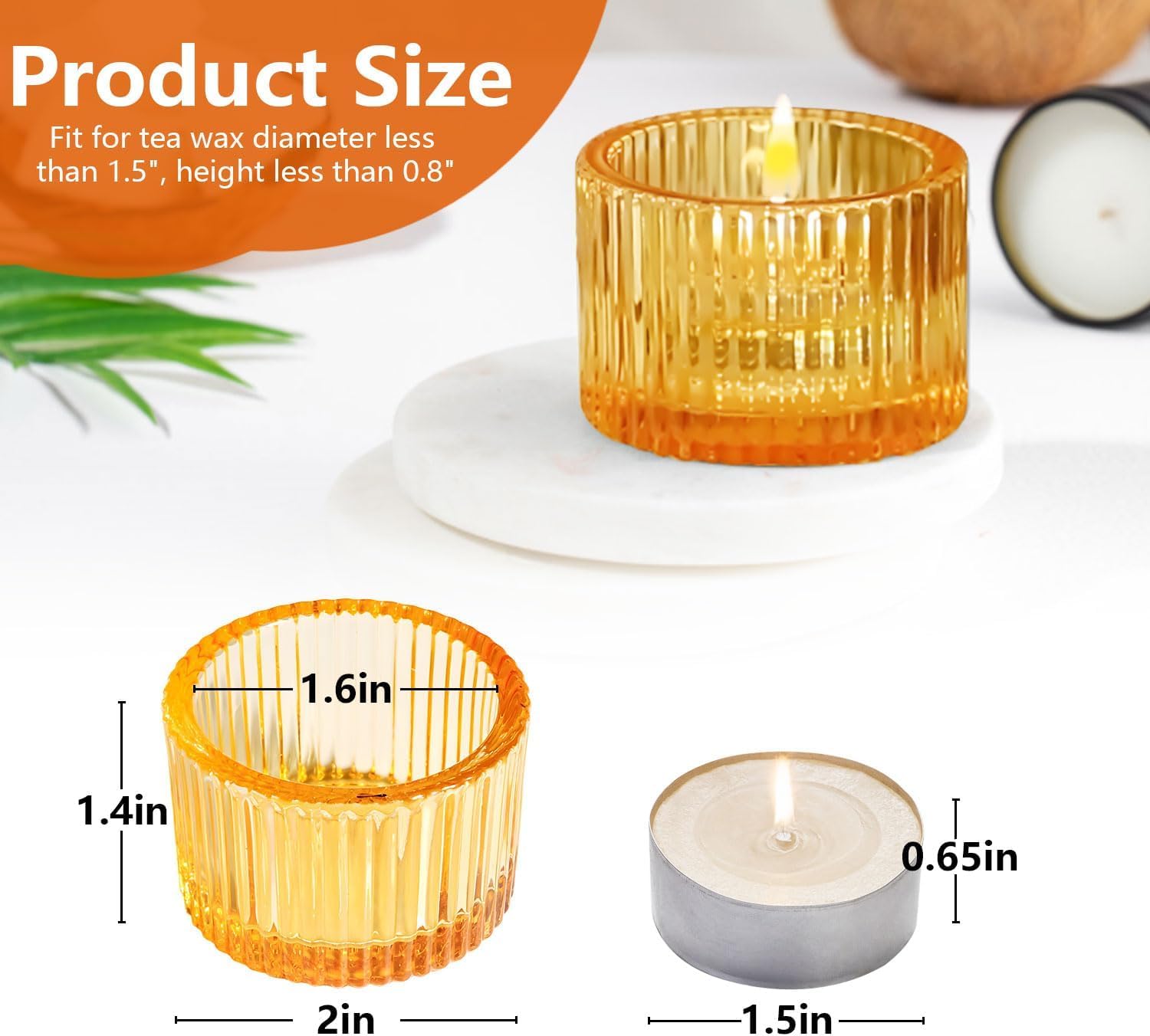 Luxe Black Candle — 2" - View 2