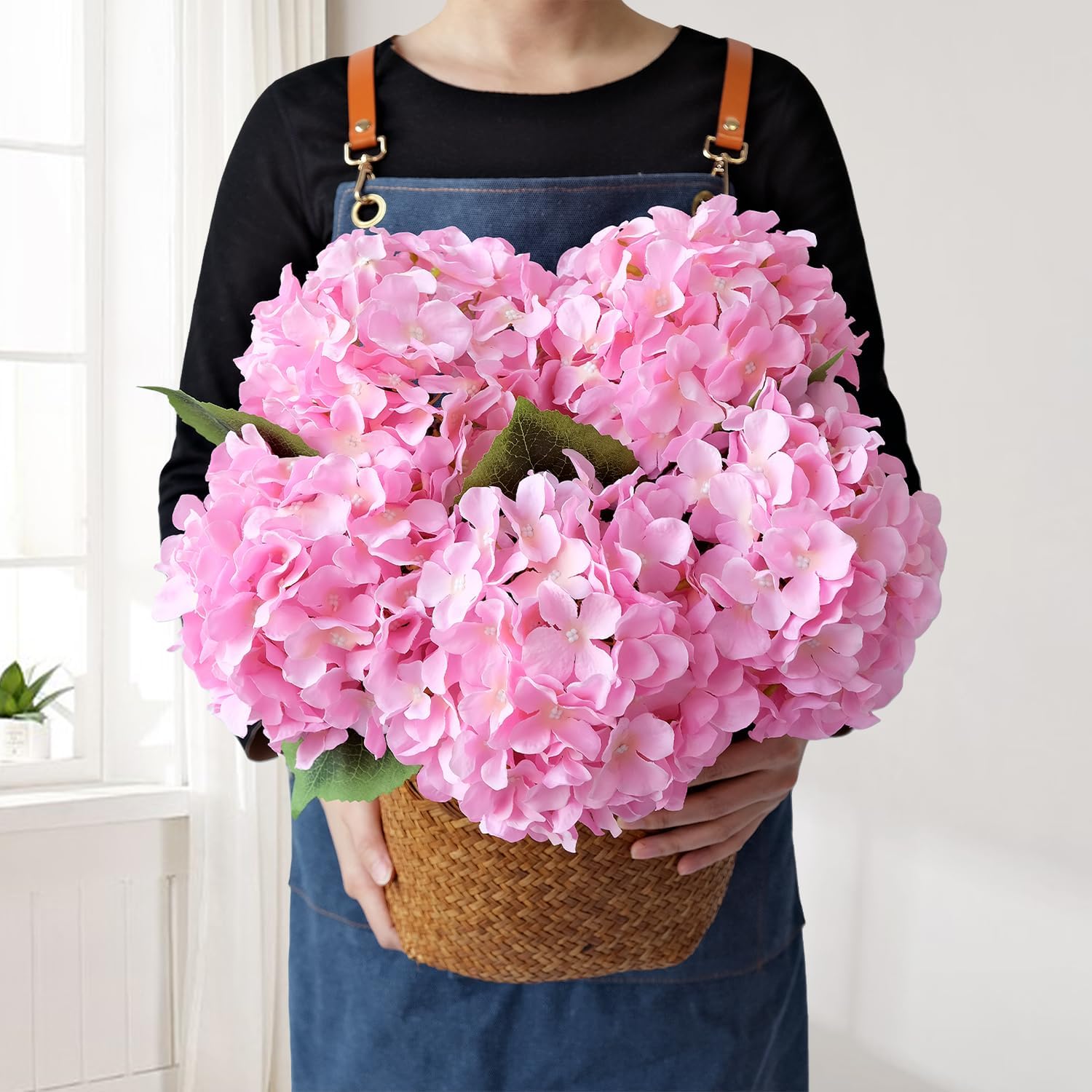Beige Artificial Plant — 20" — Pink