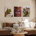 Framed Black Wall Decor — 16" - View 2