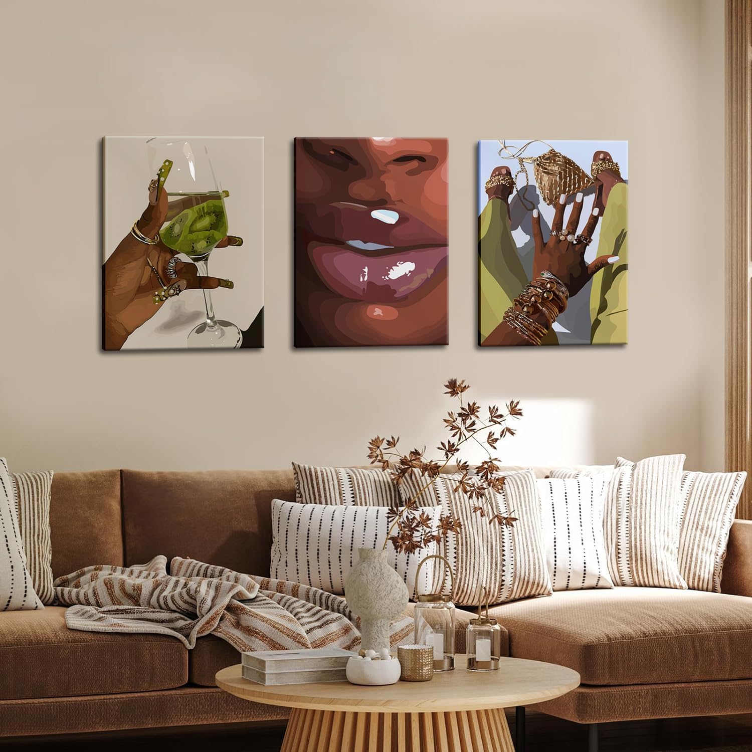 Framed Black Wall Decor — 16" - View 2