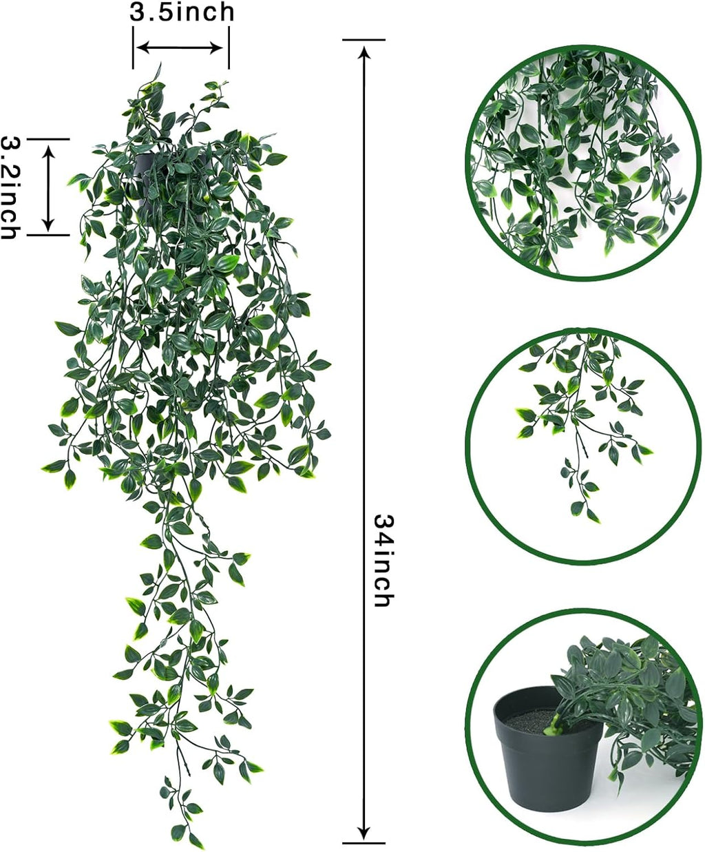Boho Artificial Plant - View 2