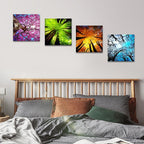 Framed Modern Beige Wall Art — 12" - View 5