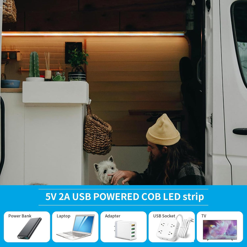 Dimmable Metal LED Strip Lights - View 4