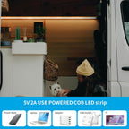 Dimmable Metal LED Strip Lights - View 4