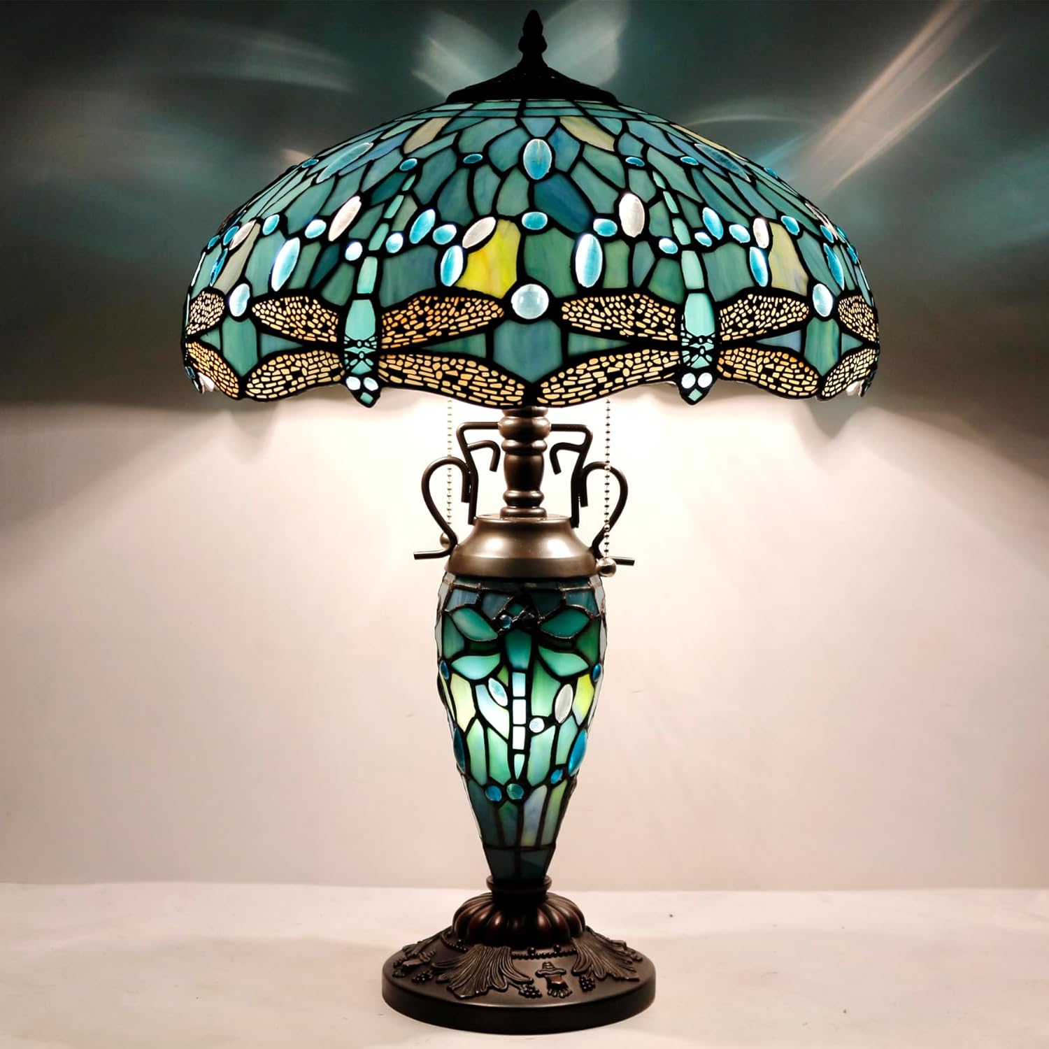 Glass Table Lamp — 24" - View 2