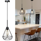 Adjustable Farmhouse Metal Pendant Light — 18"