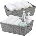 Boho Brown Storage Basket — 12" — 15" x 10.3" x 5.2"