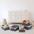 Beige Storage Bin — 11.8" - View 5