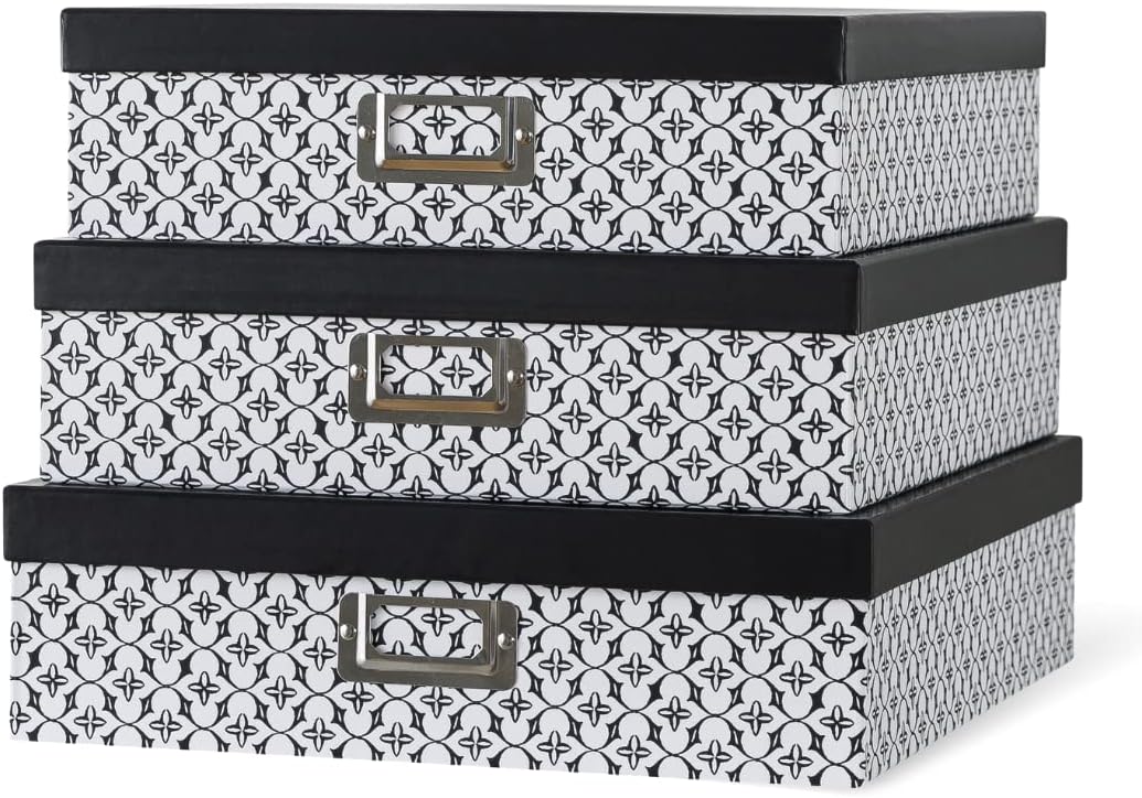 Storage Basket — Set of 3 — Modern Trellis