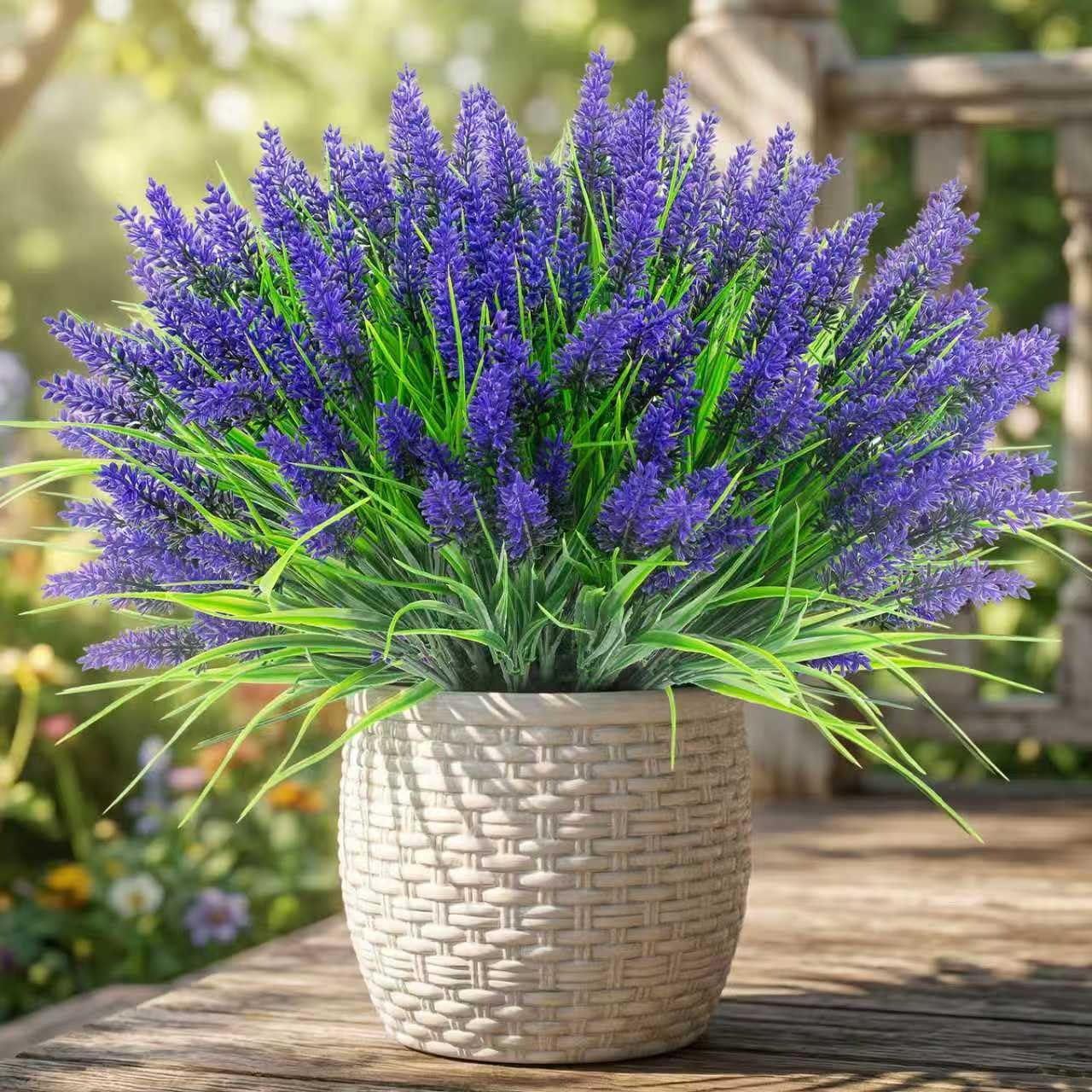 Purple Artificial Plant — 44