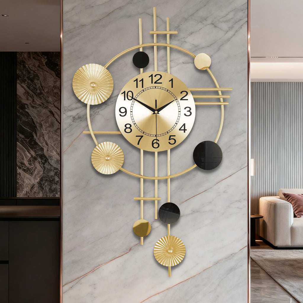 Battery Operated Farmhouse Gold Wall Decor — 7" — 433-golden